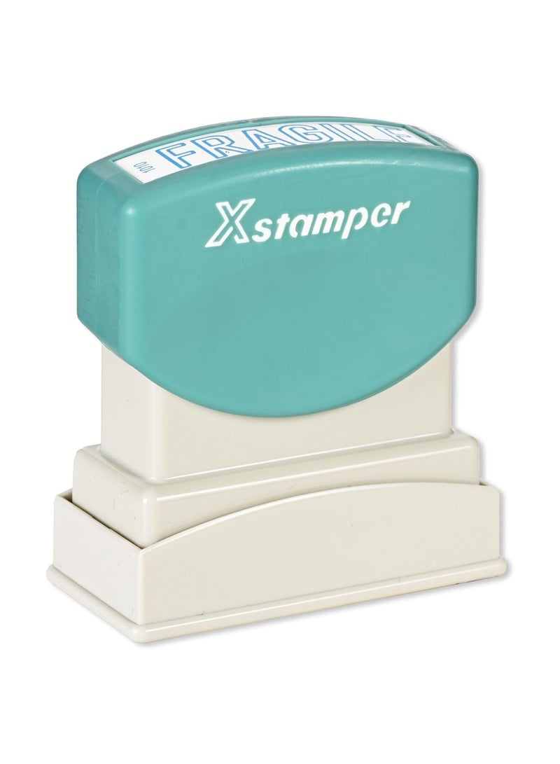 FIS Artline X-Stamper "FRAGILE" for Office Business Supplies, Ink Blue - ARXTCXB1010 - Image 2