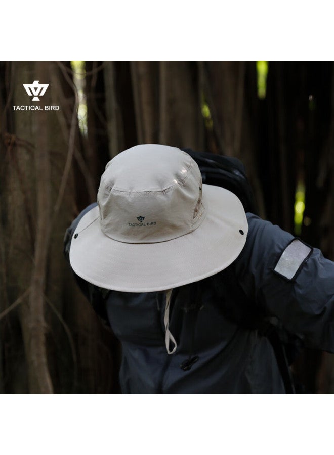 Tactical Bird Wide Brim Summer Outdoor Fisherman Hat Men Hiking Mountaineering Sun Protection Hat Women Thin Sunshade Fishing - Image 3