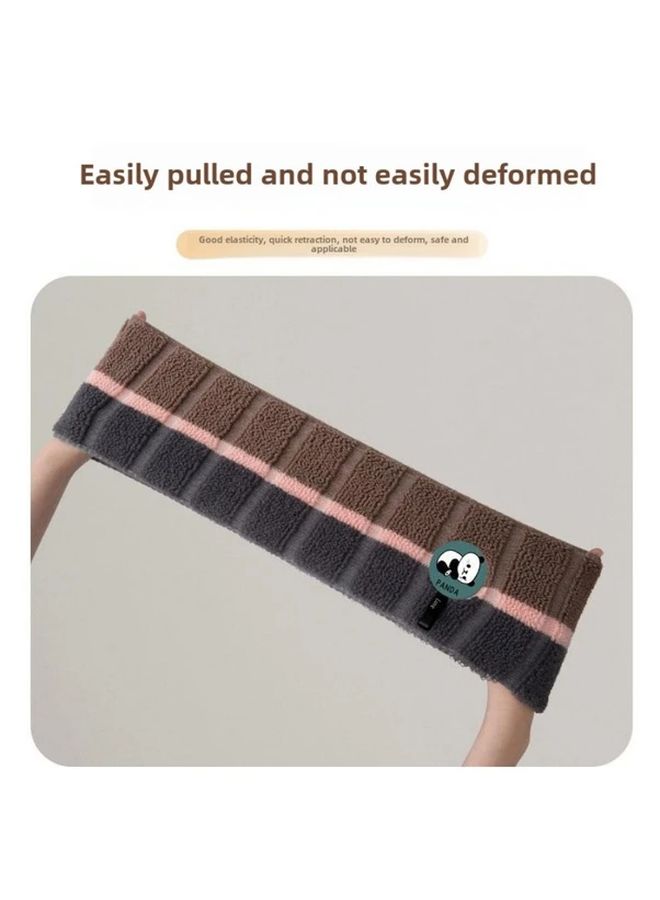 Thick Panda Toilet Seat Cover Dark Grey Pink Non Slip Bath Mat Tangerine - Image 4