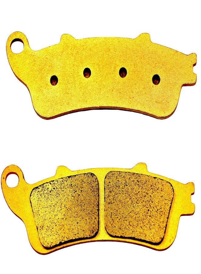 Master Chen MC Brake Pads for Honda GL 1800 A ABS Goldwing 2001-2017/ VTX1800 2002-2011/ VFR 800 1998-2005/ ST 1100 1996-2002/ ST1300 2002-2007/ CBR 1100 XX 1997-2003 Sintered Copper Front Rear Brakes MC261F261R - Image 4