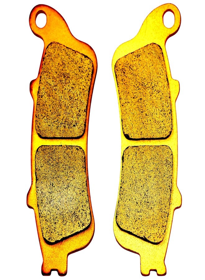 Master Chen MC Brake Pads for Honda GL 1800 A ABS Goldwing 2001-2017/ VTX1800 2002-2011/ VFR 800 1998-2005/ ST 1100 1996-2002/ ST1300 2002-2007/ CBR 1100 XX 1997-2003 Sintered Copper Front Rear Brakes MC261F261R - Image 3