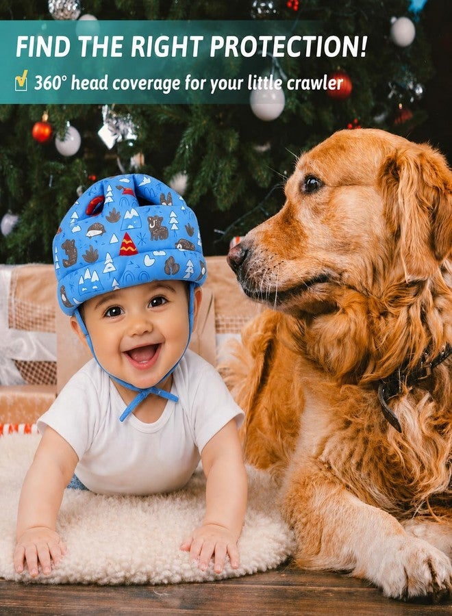 Prishio Baby Head Safety Helmet for Crawling & Walking | Soft Cushion Head Protector for Infants (6 Months–2 Years) | Adjustable Toddler Safety Helmet with Breathable Cotton & Shockproof Protection - Image 2