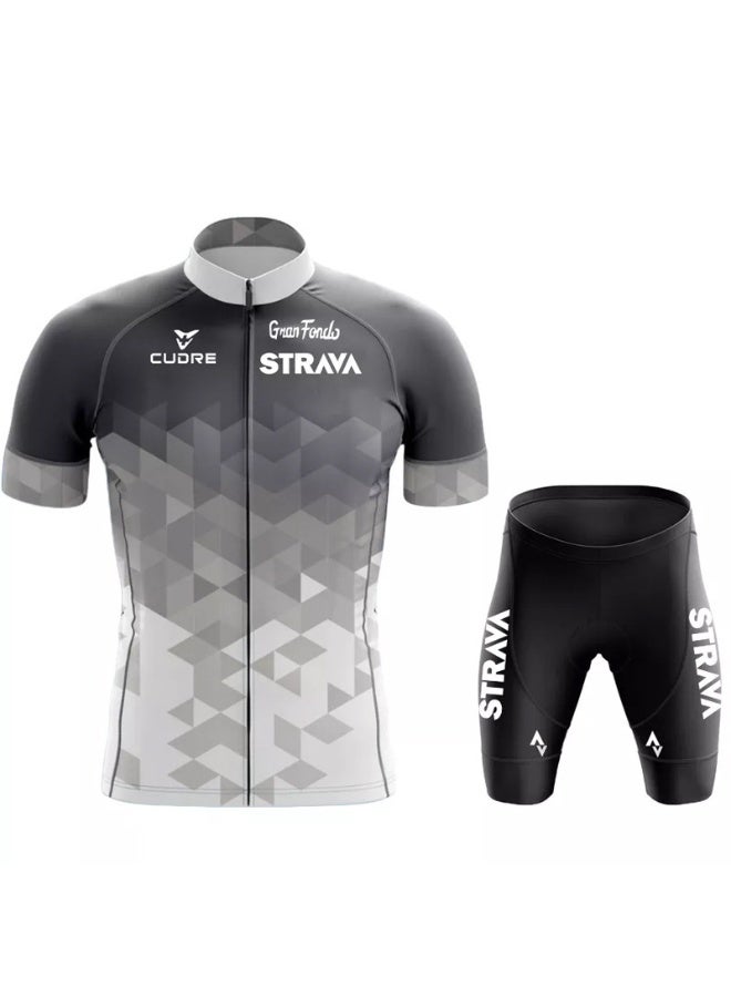 KUYING GR New Summer Outdoor Sunscreen Moisture Absorption Quick Drying Bicycle Women's Cycling Clothing Set - Image 1