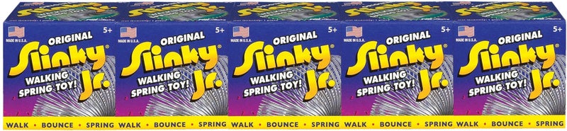 Slinky The Original Slinky Brand Metal Slinky Jr. 5 Pack - Image 1