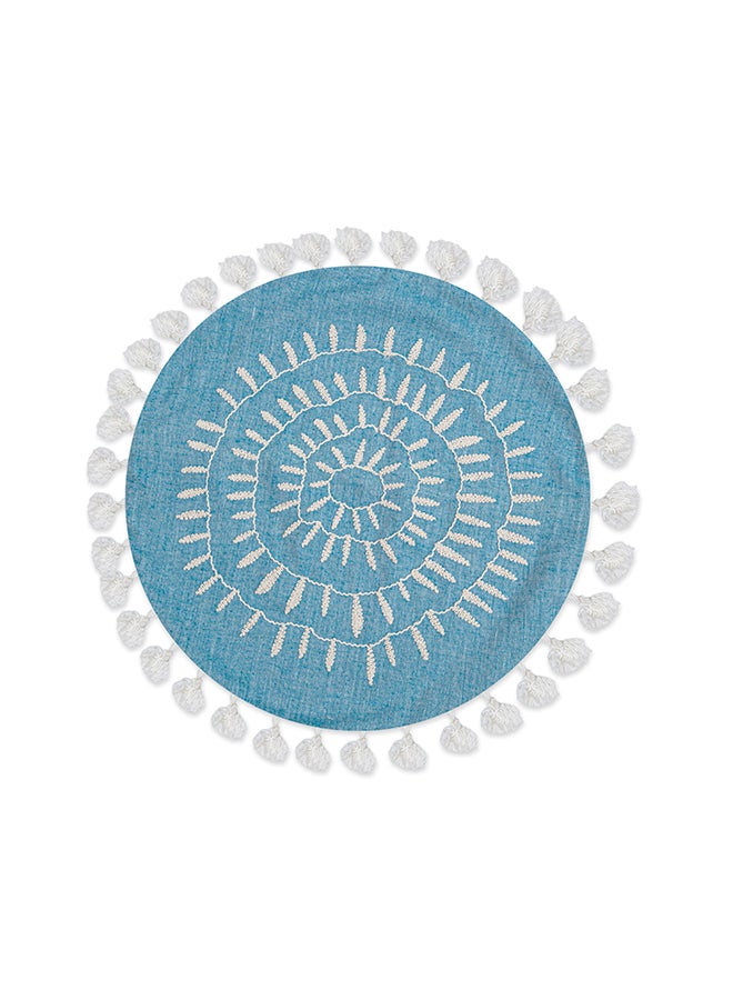 Crane BABY Caspian Round Pillow - Image 1