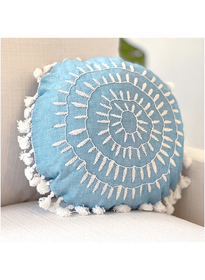 Crane BABY Caspian Round Pillow - Image 4
