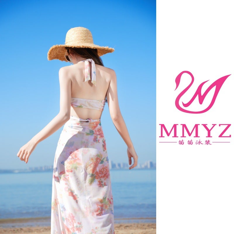 [Sea'S Beloved] Split Three-Piece Swimsuit Women'S Bikini Bikini Seaside Belly Covering Slim High-End - Image 5