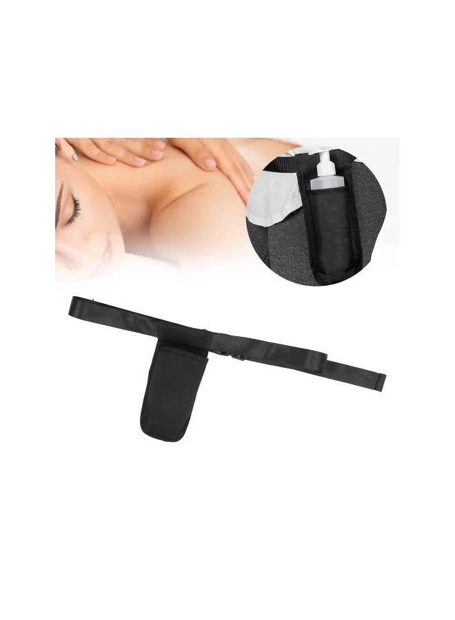 WYBOT Washable and Portable Oil Bottle Belt, Adjustable Massage Bottle Belt Pouch, For Massage Shop For Barber Shop For Home  - Image 5