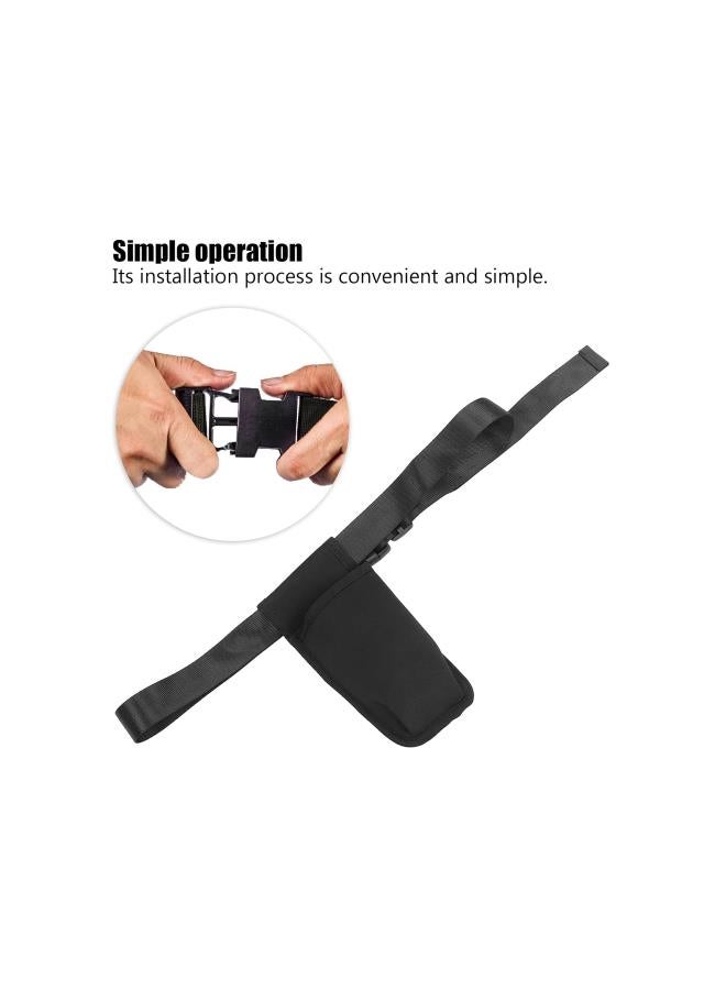WYBOT Washable and Portable Oil Bottle Belt, Adjustable Massage Bottle Belt Pouch, For Massage Shop For Barber Shop For Home  - Image 2