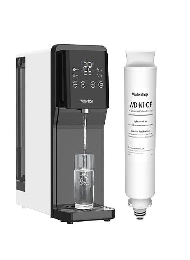 Waterdrop WD-N1-CF Water Filter, Replacement for N1 Countertop Reverse Osmosis System, 6-Month Lifetime - Image 1