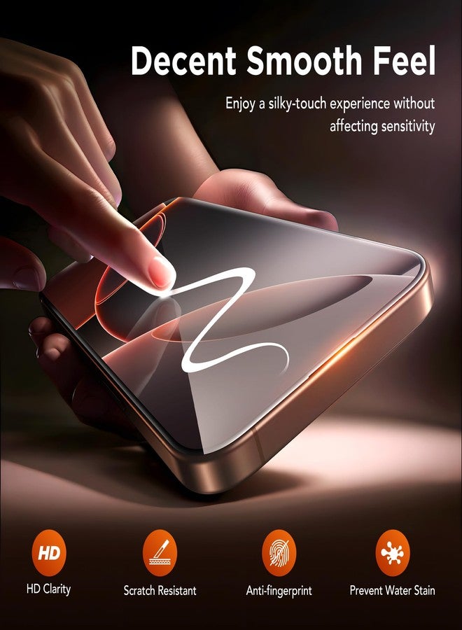 GolbinBox 3-Pack Privacy Screen Protector for iPhone 16 Pro Max 6.9 Inch,Military-Grade Shatterproof Anti-Spy HD Tempered Glass with Installation Tray,Dust and Bubble Free ,9H Hardness,Anti - Fingerprint - Image 3