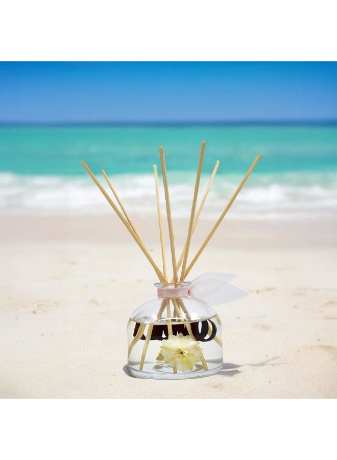 LOVSPA Reed Diffuser Set, Soothe Tahitian Vanilla Bean Scented Oil Diffuser with Sticks, Home Fragrance Accessories for Bathroom Shelf Decor, Aroma Diffusers for Home or Office Fall Decor, USA Made - Image 4