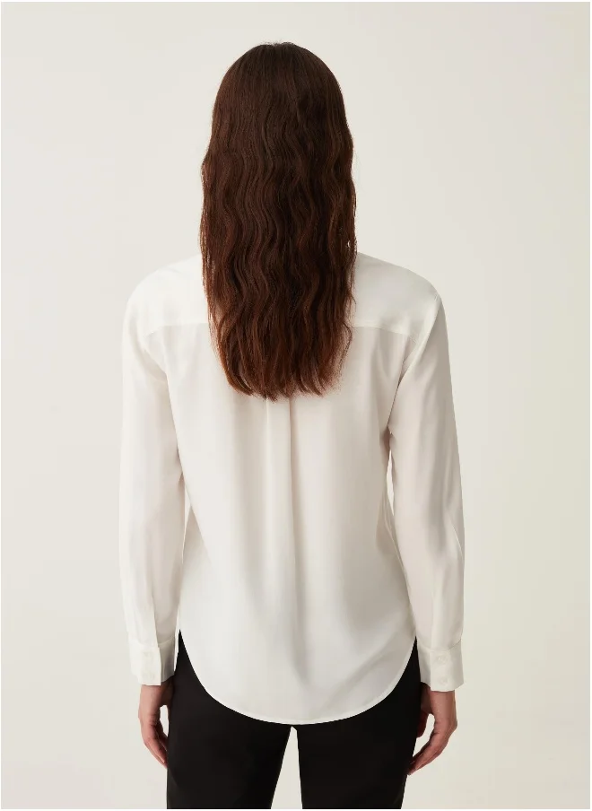 Ovs Shirt in viscose with pocket