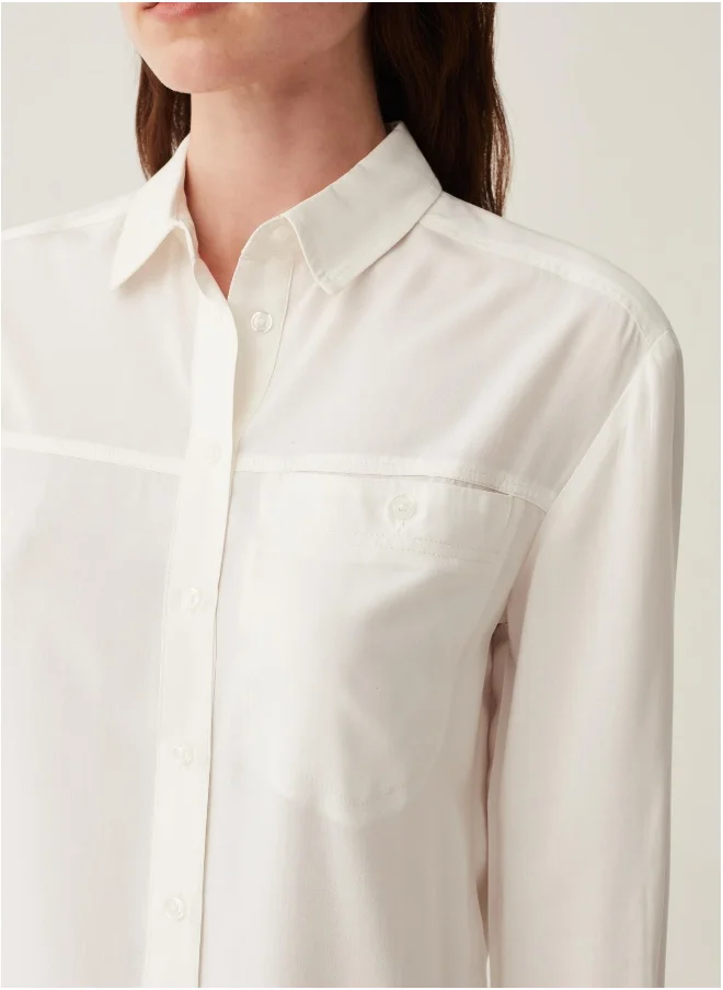 Ovs Shirt in viscose with pocket