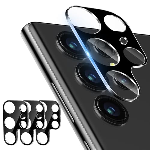 Dengduoduo 3 Pack Camera Lens Protector for Samsung Galaxy S25 Ultra, Tempered Glass Camera Protector Lens Cover, Ultra HD, 9H Hardness, Anti-Scratch, Case Friendly, Easy to Install [No Affect on Night Shots] - Image 1