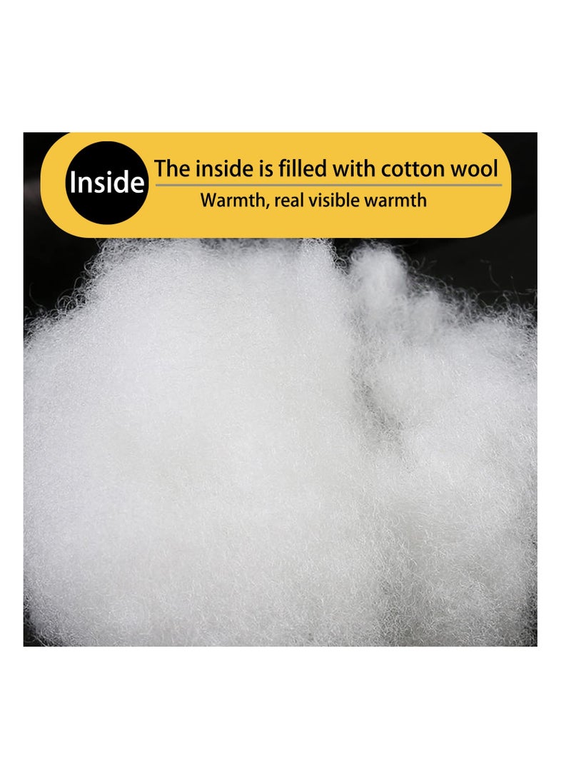 Excefore Cushioned Car Seat Cover, Warm Short Plush Seat Cushion for Front Rear Pad, Soft Fuzzy Seat Protector for Winter, Auto Interior Women Men Accessories for Vehicles, SUV, Truck(Beige) - Image 5