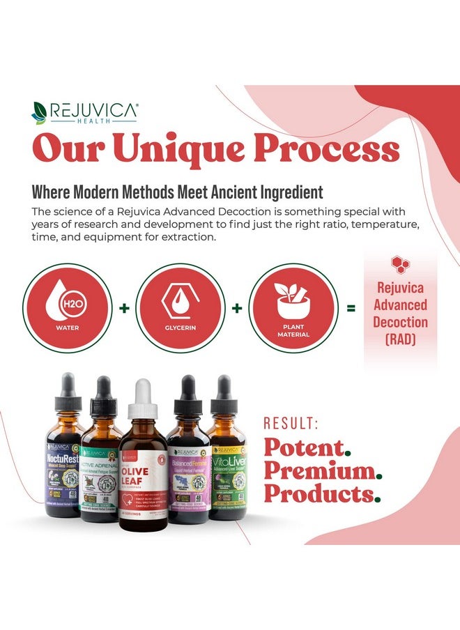 Rejuvica Health Active Olive Leaf Advanced Olive Leaf Extract Naturally Occurring Oleuropein Liquid Delivery For Better Absorption Immune & Heart Support  - Image 5