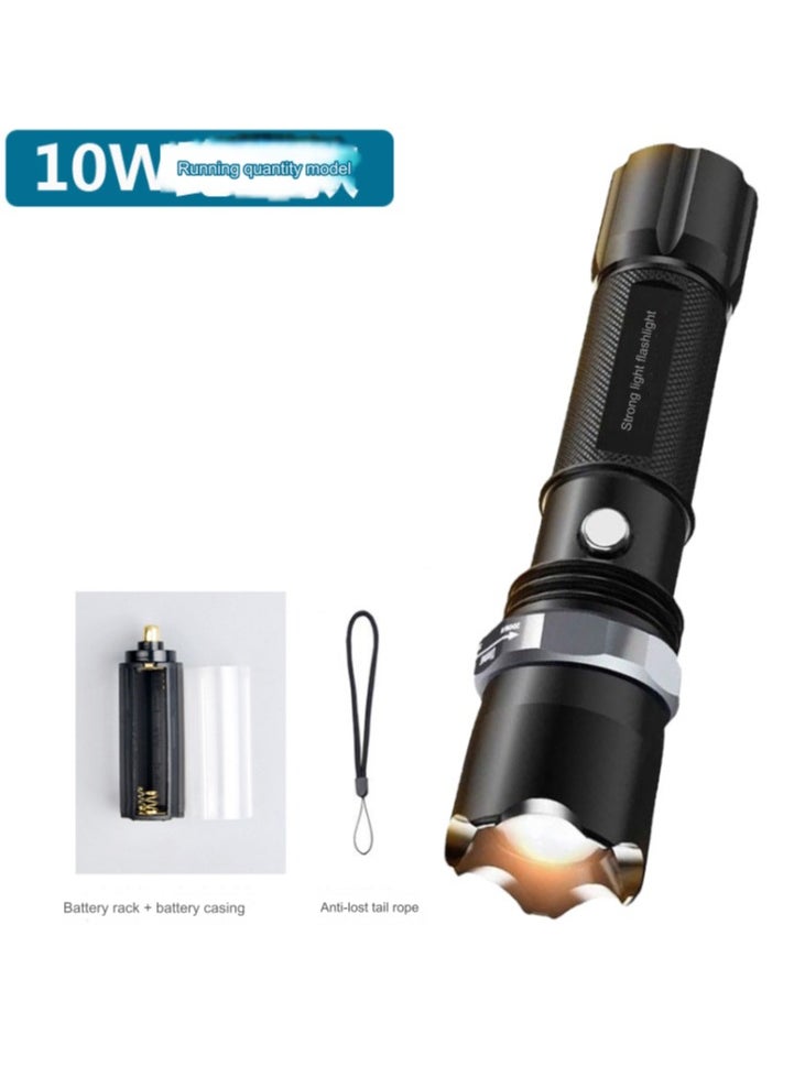 Excellent - Strong Light Flashlight Rechargeable Super Bright Zoom Led Outdoor Lighting Dedicated Mini Portable Home - Image 1