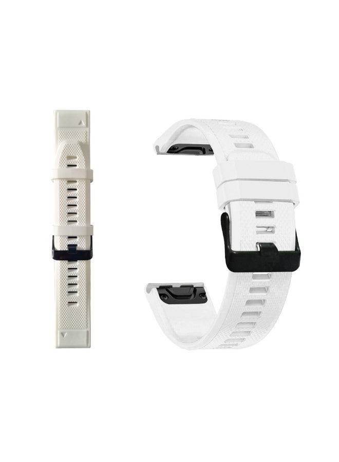 NIBEMINENT Garmin Fenix 5/945/935 Silicone Watch Band - 22mm  - Image 2