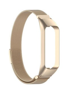 NIBEMINENT Milanese Replacement Strap For Samsung Galaxy Fit 2 Champagne  - Image 1