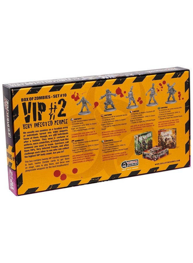 CMON Zombicide Box of Zombies 10 Very Infected People 2 Board Game - Image 2
