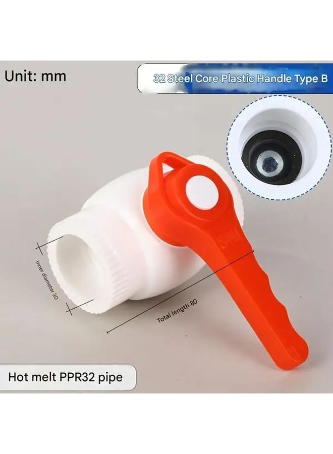 20mm Full Port Ball Valve Quick Connect For Plumbing Irrigation Industrial - Image 2
