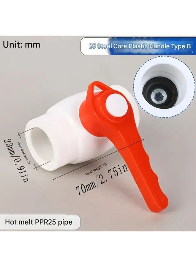 20mm Full Port Ball Valve Quick Connect For Plumbing Irrigation Industrial - Image 3