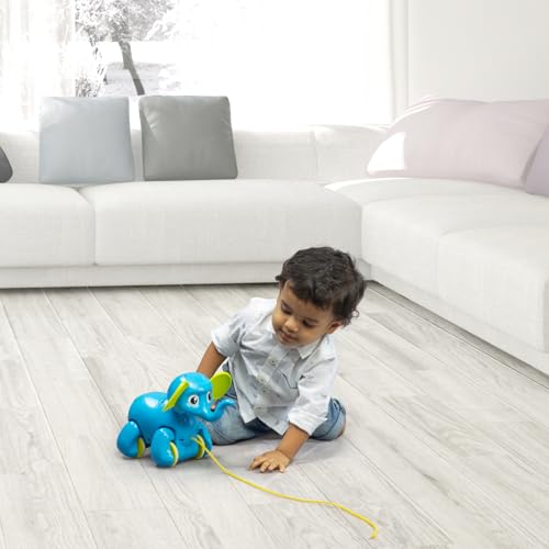 giggles Funskool Giggles, Alphy The Elephant , Pull along toy , Elephant Trunk bobs up and down, Multicolor, 18 months and above - Image 2