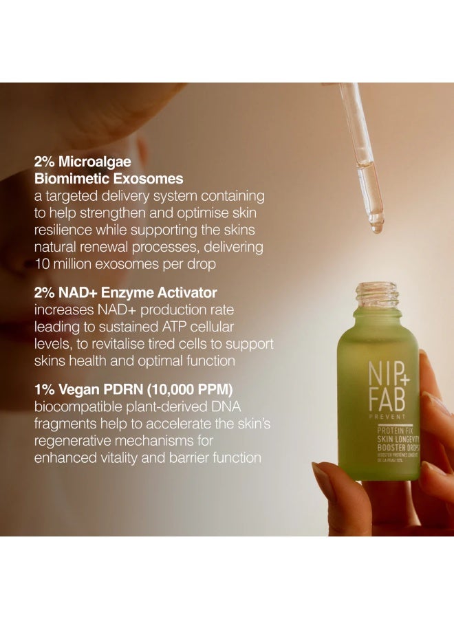 NIP+FAB NEW NIP+FAB Protein Fix Skin Longevity Booster Drops 30ml - Image 4