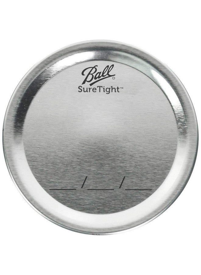 بول أغطية كروية عادية الفم لبرطمانات ماسون الزجاجية، تُستخدم للتعليب والتخليل والعصائر والمربى والهلام، 12 قطعة، عبوة من 8 قطع (96 غطاء إجمالاً) - Image 4