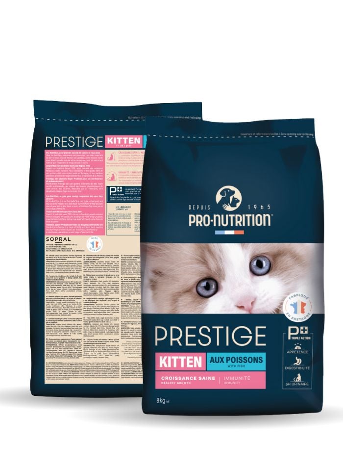 Pro Nutrition Prestige Kitten With Fish 8kg