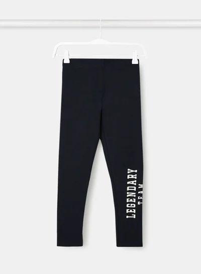 ONLY Girls Slogan Print Leggings