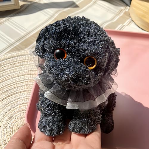YJPPDD Big taba Squishy Dog Handmade Squishy Dog Stress Relief Toy for AdultKids Cute Soft Teddy Dog Design Perfect Squeeze Toys Gift for Relaxation and Fun - Image 1