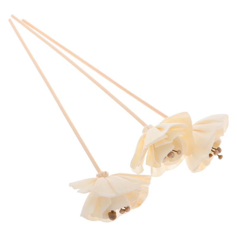 3pcs Reed Sticks No Flame Reeds Natural Dried Floral Fragrance Refill Sticks Home Scent Diffuser Flower Diffuser Sticks - Image 4