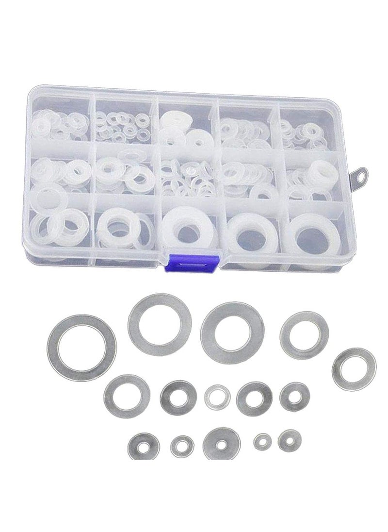 DIY Crafts DIY Crafts CTDIYHI53970 250pcsset Soft Nylon Washers Insulation Rubber ORing Seals Sealing Washers Accessories Car Vehicle Electronics Accessories  - Image 1