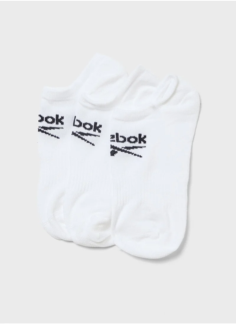 Reebok 3 Pair Low Cut Socks