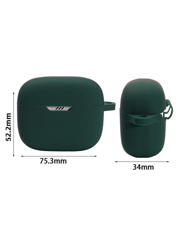 Generic - Case Compatible with JBL Tune 230 NC TWS / T230NC Cover - Silicone Cover Holder for Earbuds - Green - Image 1