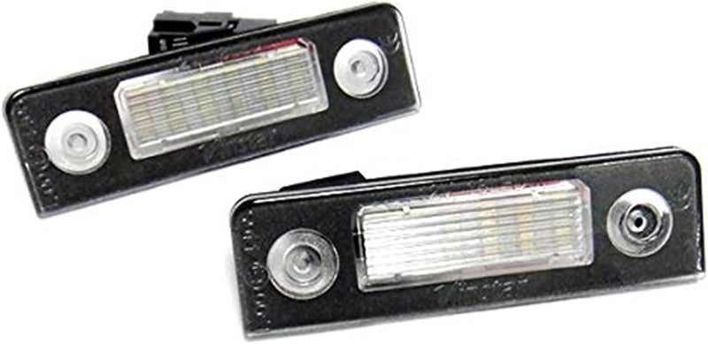 Wivplex 2x LED License Plate Light for Octavia and Roomster - Image 1