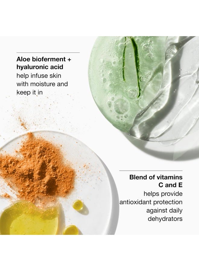 CLINIQUE مرطب الوجه الخالي من الزيت بتركيبة ترطيب تلقائي 100 ساعة مع حمض الهيالورونيك لجميع أنواع البشرة | مرطب + مرطب، 1.7 أونصة سائلة - Image 3