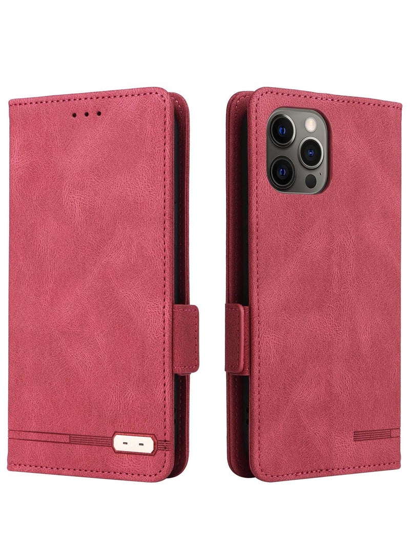 Gerenic Phone Filp Case, Compatible with  iPhone 15/15Plus/15Pro/15Pro Max Case, PU Leather Flip Folio Case with Card Holders, Shockproof TPU Inner Shell Phone Cover, Magnetic Closure Protection Case Nonmetal  - Image 1