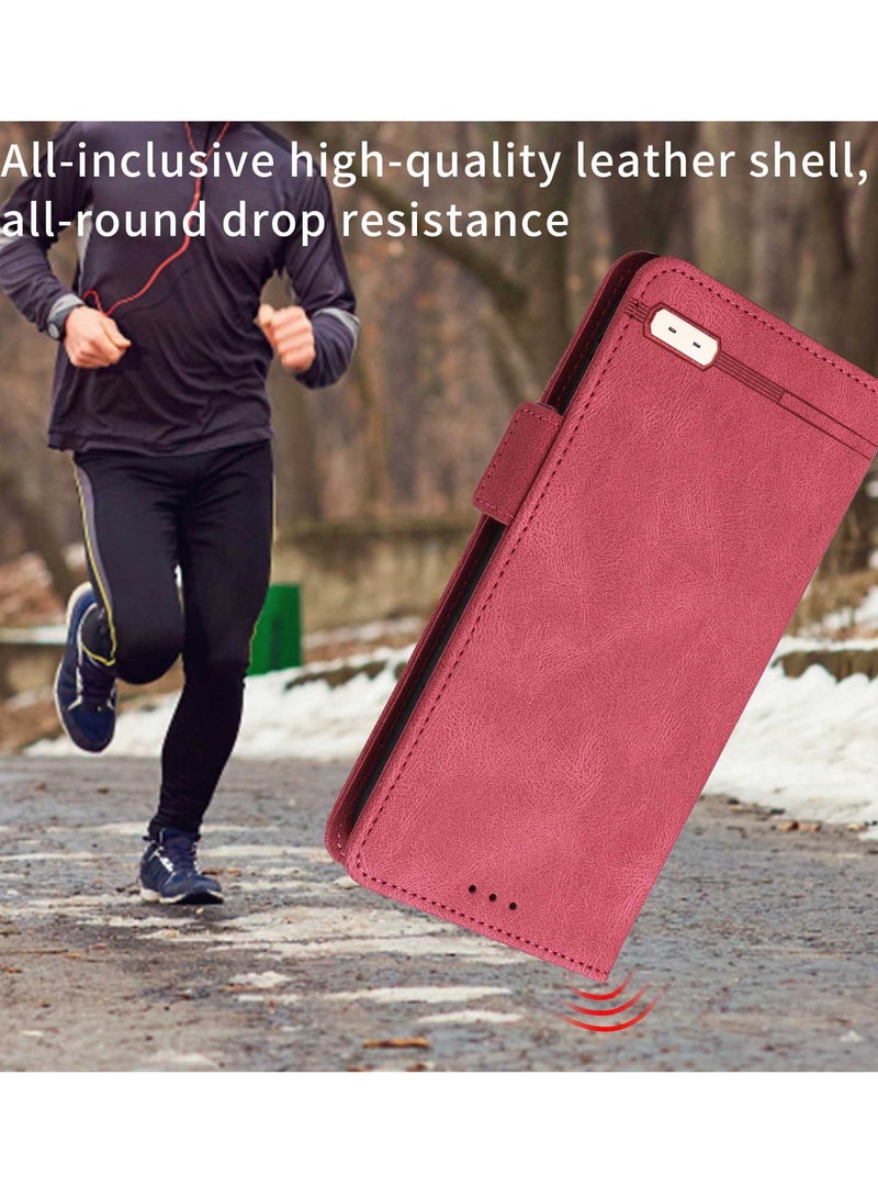 Gerenic Phone Filp Case, Compatible with  iPhone 15/15Plus/15Pro/15Pro Max Case, PU Leather Flip Folio Case with Card Holders, Shockproof TPU Inner Shell Phone Cover, Magnetic Closure Protection Case Nonmetal  - Image 3