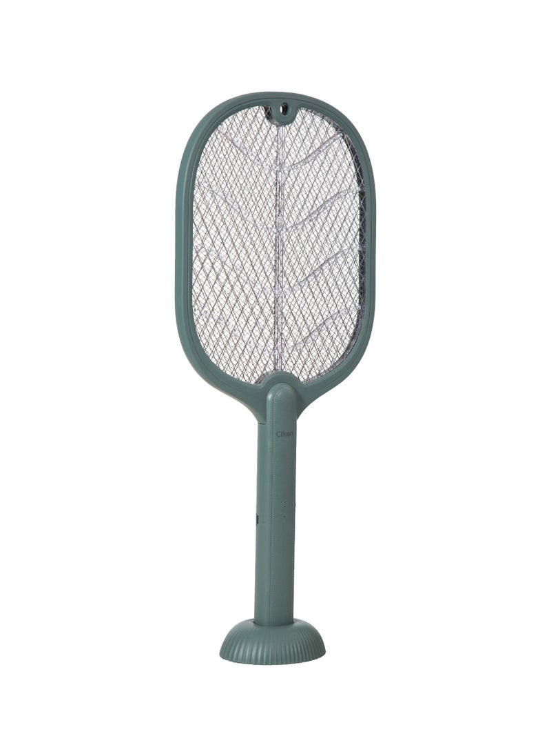 Clikon clikon Rechargeable Mosquito Swatter with Hi-Power LED Light - USB Power, Green Color with LED Light for Mosquitos Flies Pest Control for Indoor and Outdoor Use  - Image 2