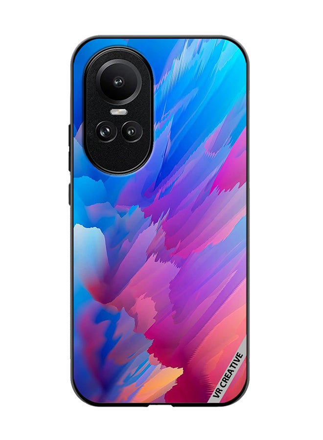 VR CREATIVE Protective Case Cover For Oppo Reno 10 Pro Layers Design Multicolour - Image 1