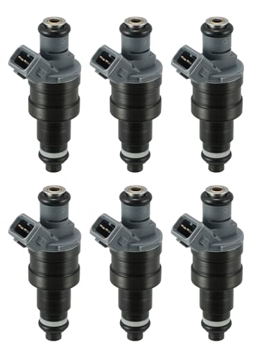 TAUTOY FJ682 6PCS Fuel Injectors 40L Only For Jeep Cherokee Grand Cherokee 1996 1997 1998 TJ Wrangler 1997 1998RL030778AB FJ10247 - Image 1