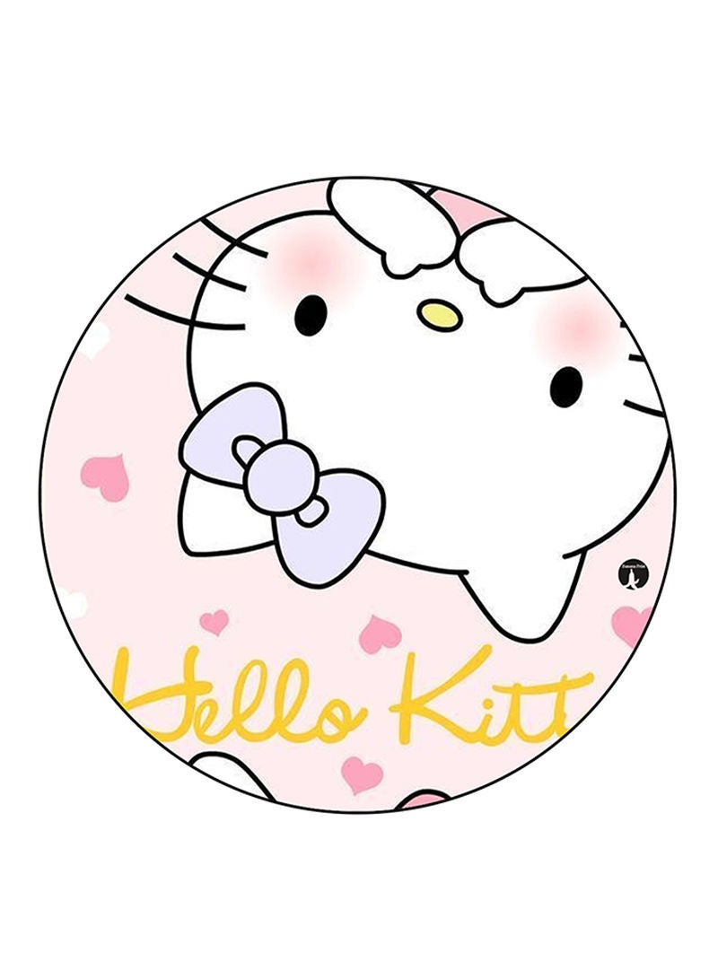 Hello Kitty Printed Mouse Pad  Multicolour