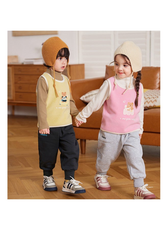 Doodle Home kids' Pants Winter Unisex Joggers Warm Fleece-lined Trousers Trendy Baby & Children's Clothing - Image 5