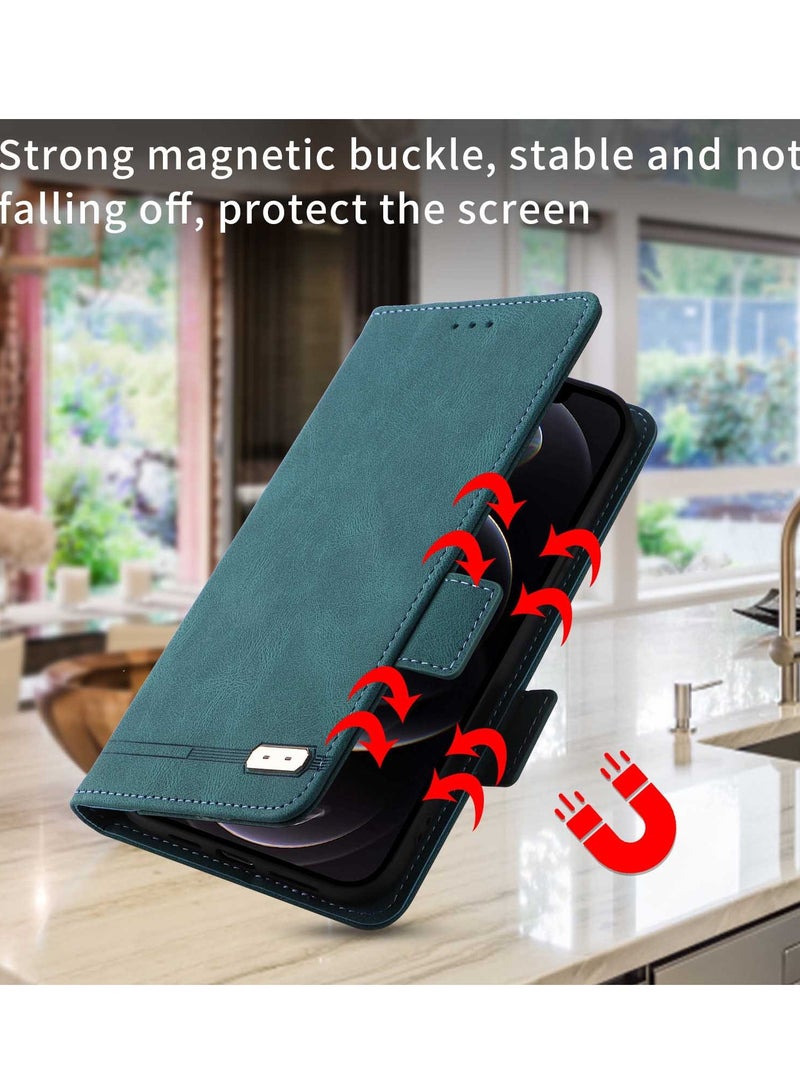 Gerenic Phone Filp Case, Compatible with  iPhone 15/15Plus/15Pro/15Pro Max Case, PU Leather Flip Folio Case with Card Holders, Shockproof TPU Inner Shell Phone Cover, Magnetic Closure Protection Case Nonmetal  - Image 5
