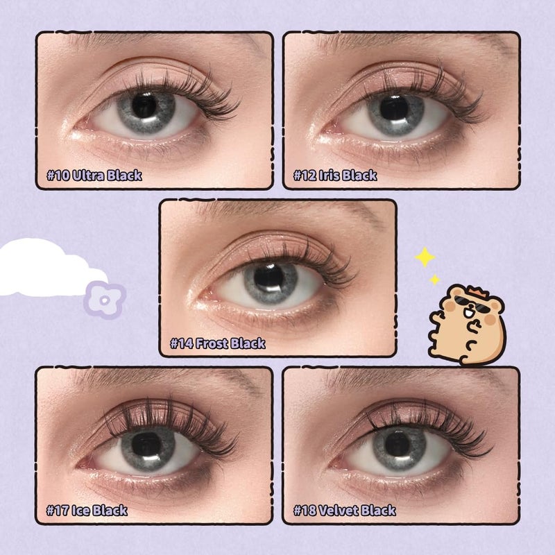WOSADOÃ—BearisBug Soft Magnetic Eyelashes Kit with Applicator, [No.12 Iris Black] 21.5mm Reusable Glue-free Magnetic Lashes, Cruelty-free False Lashes, Waterproof, Lightweight, Suit for Heavy Makeup - Image 3