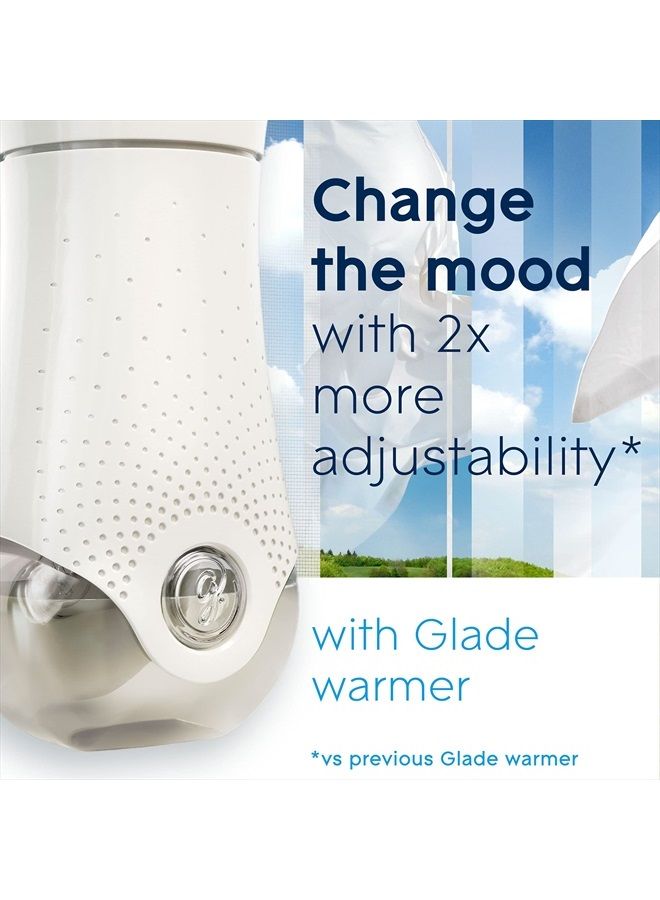 Glade PlugIns Refills Air Freshener, Scented and Essential Oils for Home and Bathroom, Clean Linen, 1.34 Fl Oz, 2 Count - Image 2