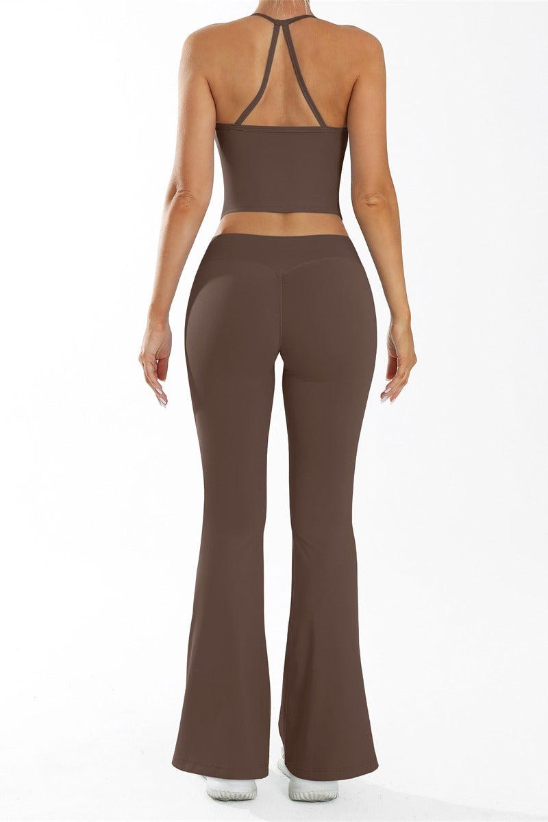 general 2 Piece Yoga Set Women Gym Tracksuits Sportswear Sport Suit Outfits Workout Clothes - Image 4